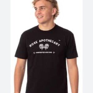 Rose Apothecary Handcrafted with Care T-Shirt Men's Uni XS Schitt's Creek EUC TV